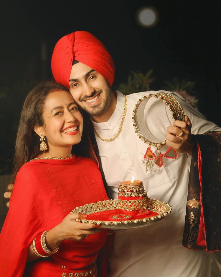 Neha Kakkar and Rohanpreet Singh