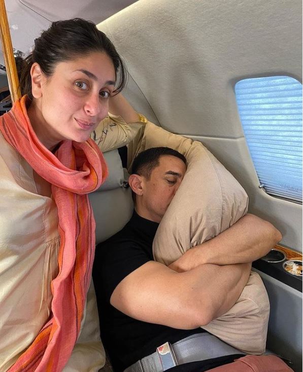 Kareena Kapoor Khan and Aamir Khan