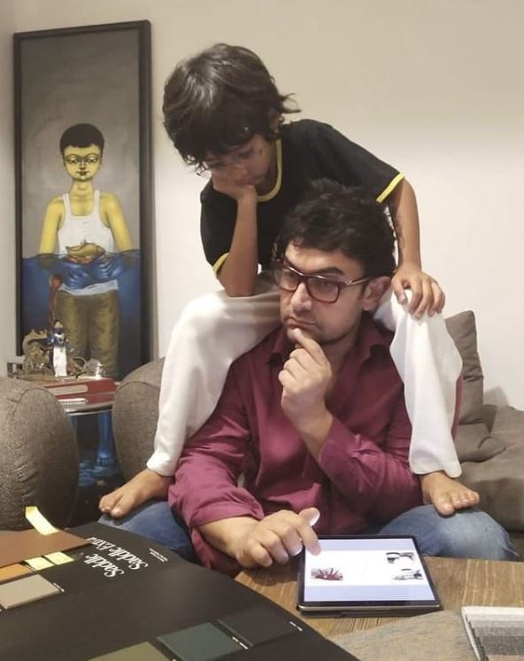 Aamir Khan and Azad Rao Khan