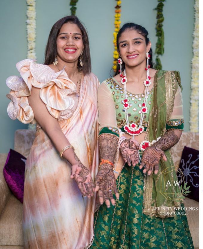 Babita Phogat and Sangeeta Phogat