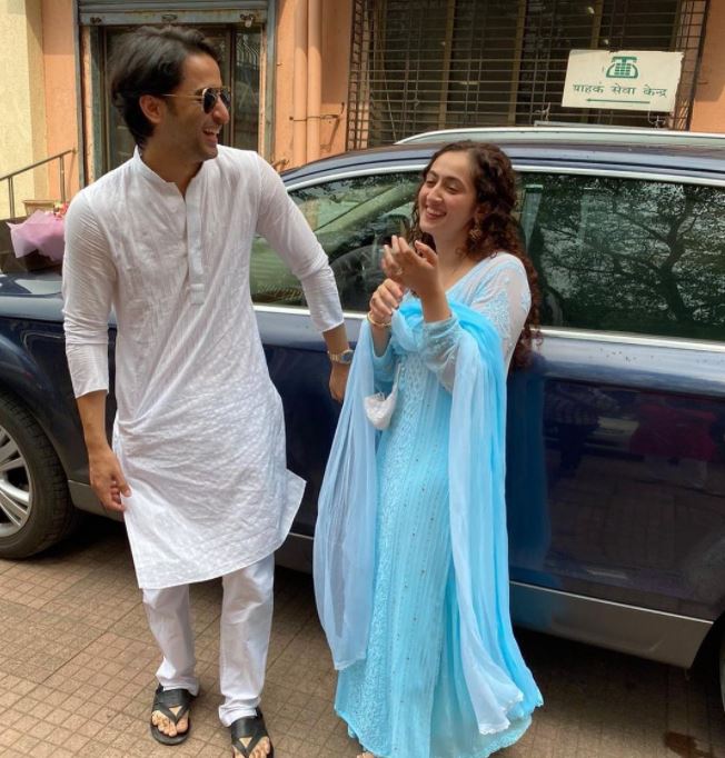 Shaheer Sheikh and Ruchikaa Kapoor