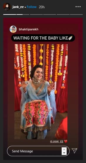 Jankee Parekh Godh Bharai