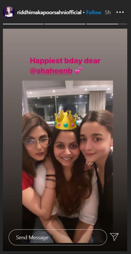 Riddhima Kapoor Sahni and Alia Bhatt