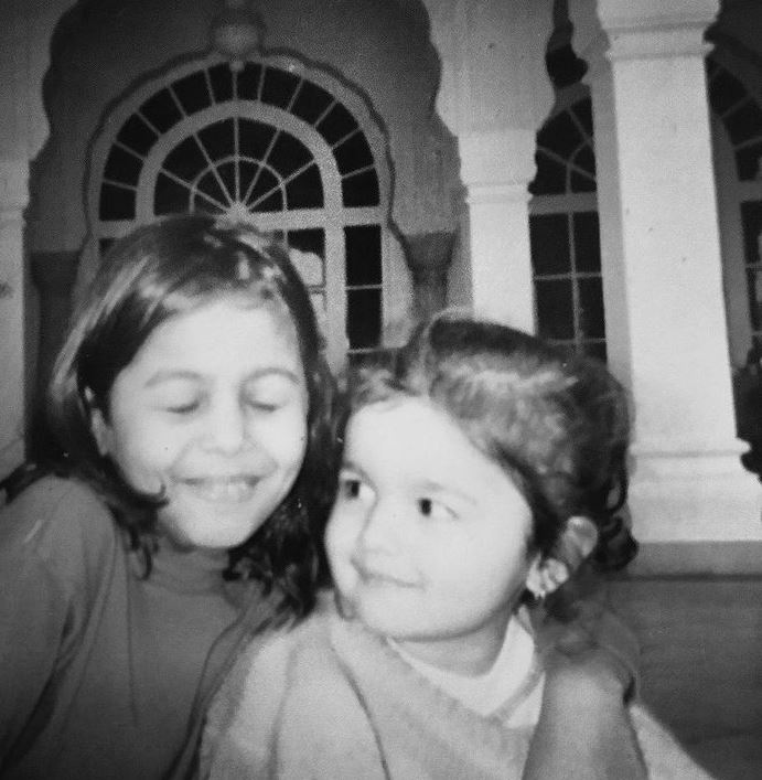 Alia Bhatt and Shaheen Bhatt