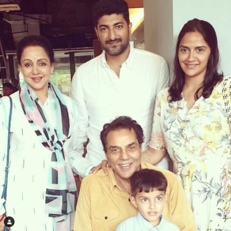 Ahana Deol Family