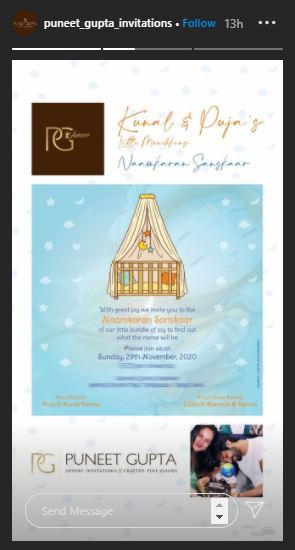 Puja Kunal Naamkaran