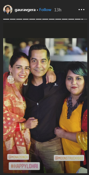 Mona Singh Lohri Pictures
