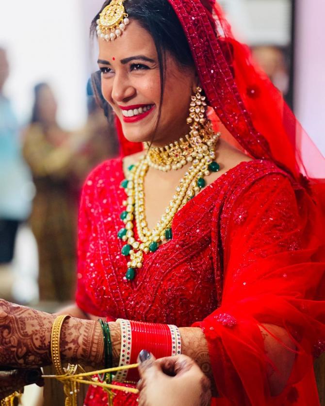Mona Singh marriage pictures