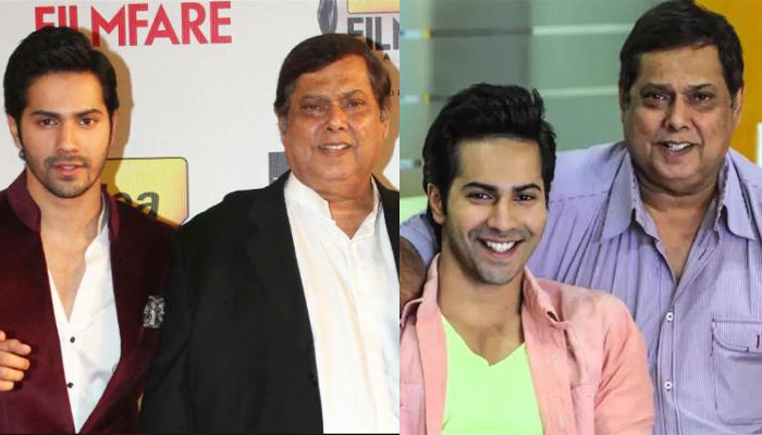 Varun Dhawan with David Dhawan