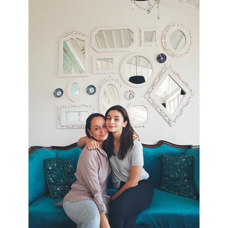 Alia Bhatt and Soni Razdan