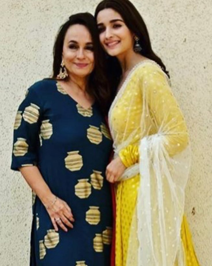 Alia Bhatt and Soni Razdan