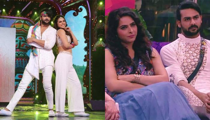 Madhurima Tuli hits Vijay Aditya Singh with a pan