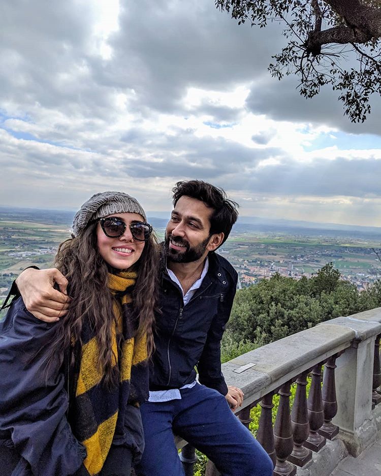 Nakuul Mehta and Jankee Parekh Mehta