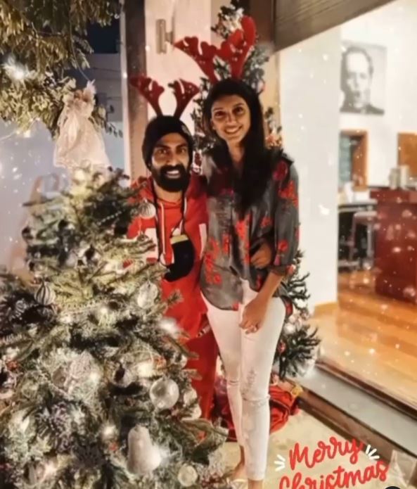 Miheeka Bajaj and Rana Daggubati