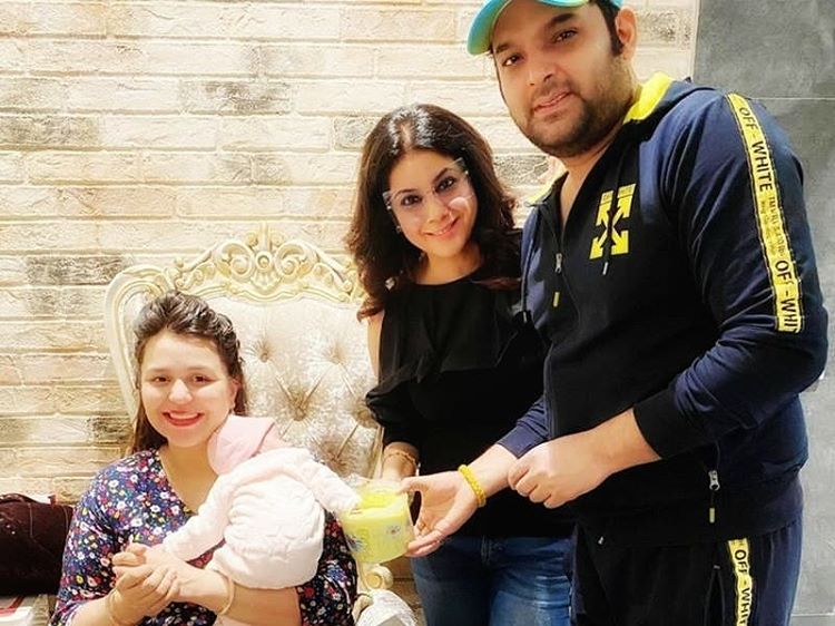 Kapil Sharma, Ginni Chatrath and Anayra Sharma
