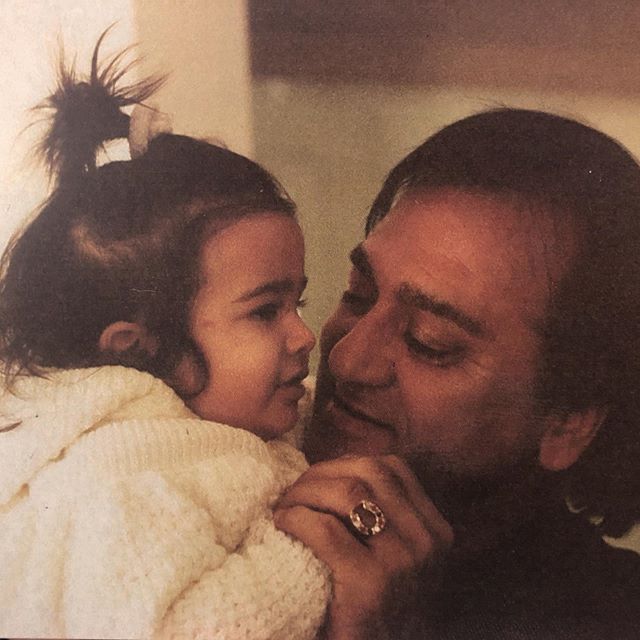 Trishala Dutt and Sunil Dutt