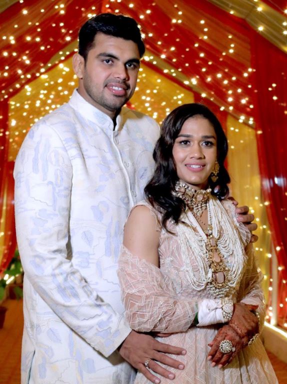 Babita Phogat and Vivek Suhag