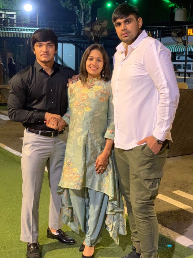 Babita Phogat and Vivek Suhag