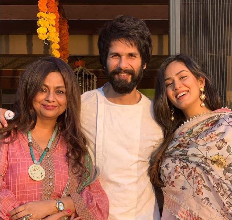 Neliima Azeem with Mira and Shahid