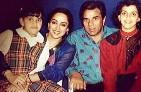 Esha Deol Ahana Deol Hema Malini Dharmendra