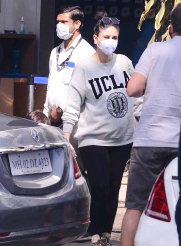 Kareena Kapoor Khan and Taimur Ali Khan