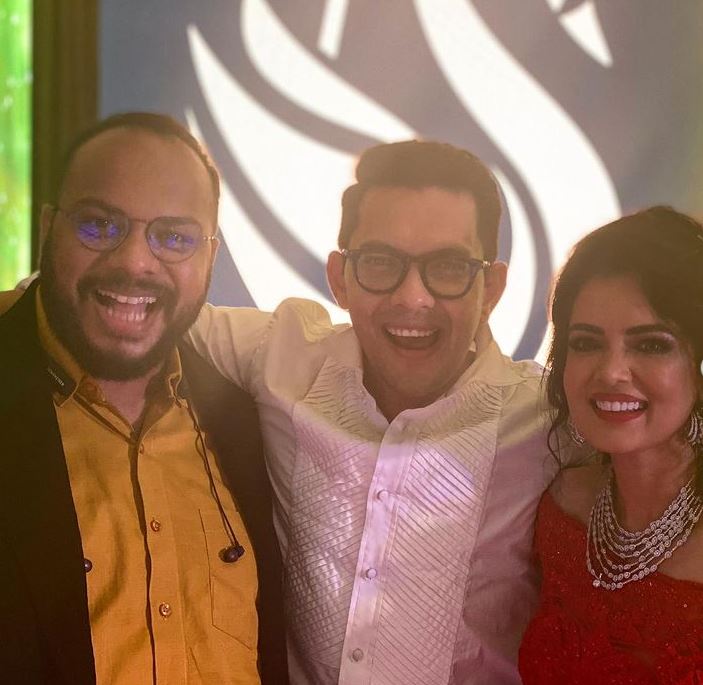 Aditya Narayan wedding reception