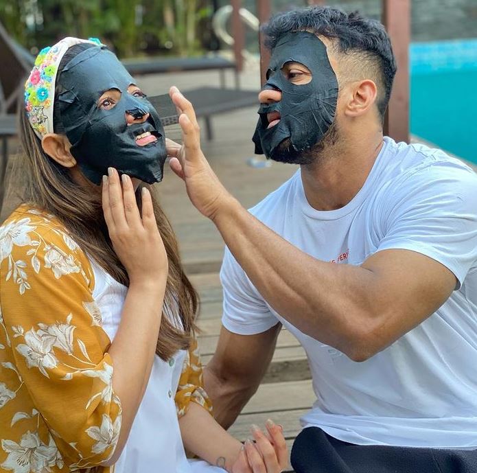 Anita Hassanandani and Rohit Reddy 