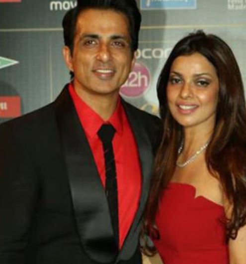 Sonu Sood with his wife