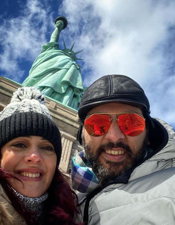 Yuvraj Singh and Hazel Keech