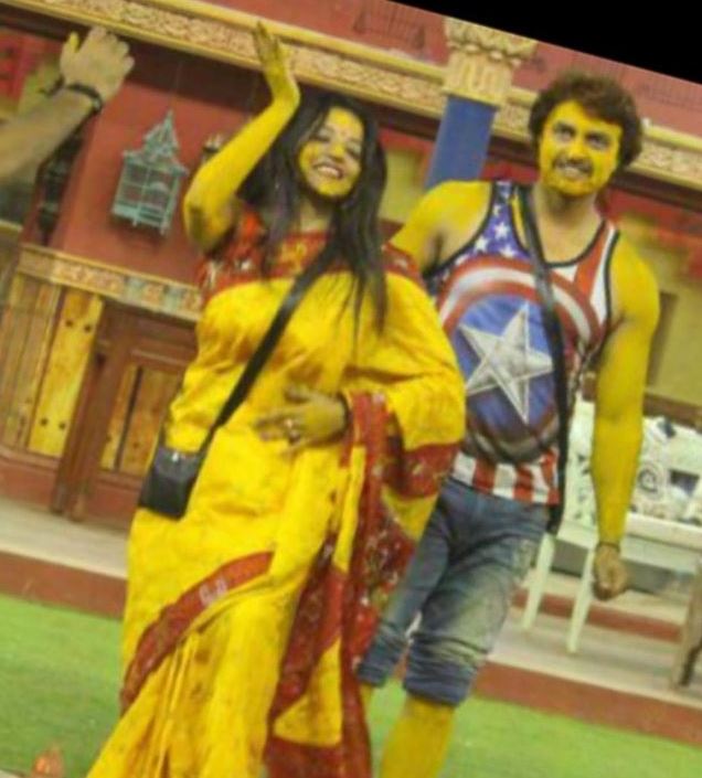 Vikrant Singh and Monalisa