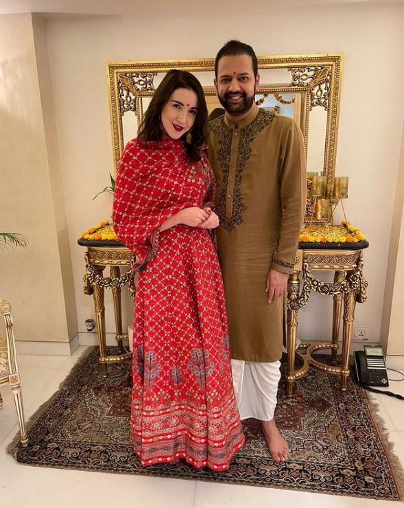 Rahul Mahajan and Natalya Ilina Mahajan