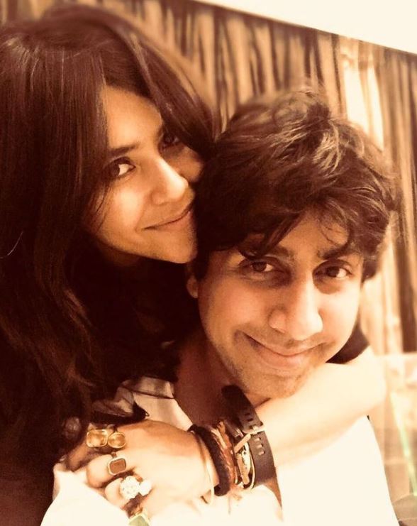 Ekta Kapoor and Tanveer Bookwala