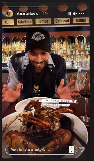 Hardik Natasa Dinner Date