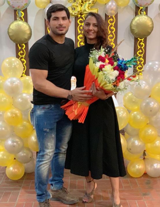Geeta Phogat and Pawan Saroha