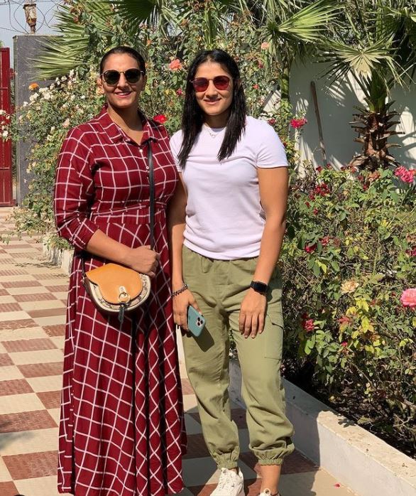 Geeta Phogat and Sangeeta Phogat