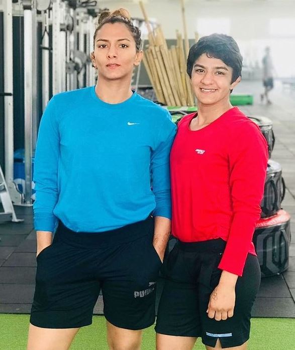 Geeta Phogat and Ritu Phogat