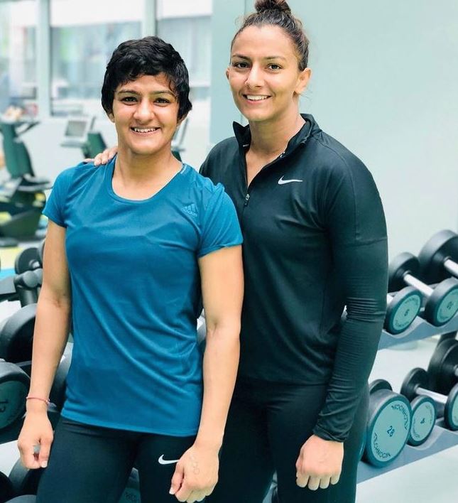 Geeta Phogat and Ritu Phogat