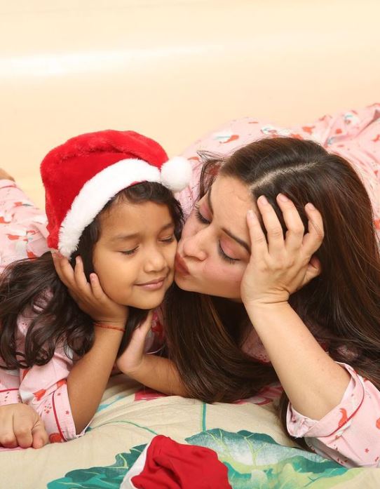 Mahhi Vij with Khushi