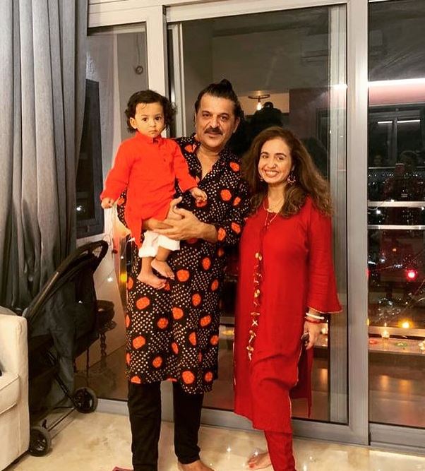 Rajesh Khattar and Vandana Sajnani Khattar