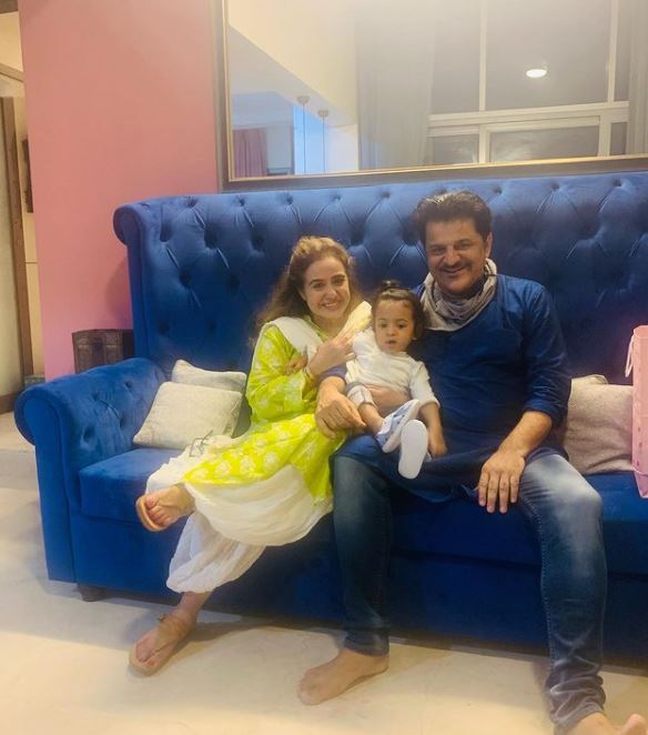 Rajesh Khattar and Vandana Sajnani Khattar