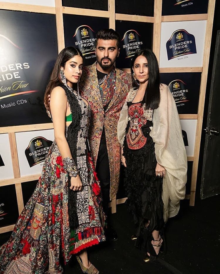 Arjun Kapoor and Janhvi Kapoor