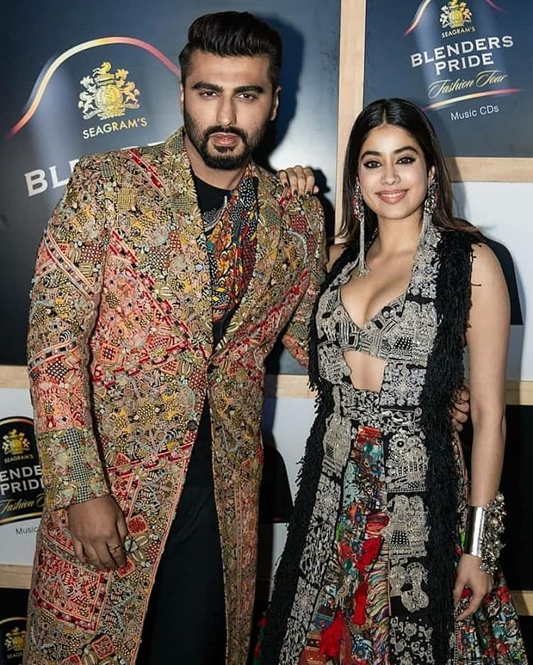 Arjun Kapoor and Janhvi Kapoor