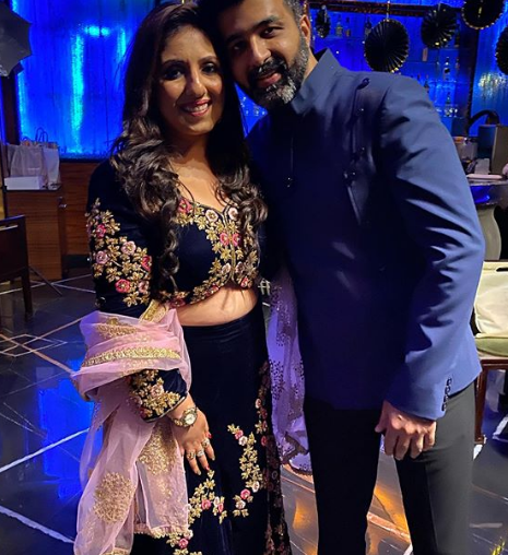 Munisha Khatwani Sameer Thakur engagement pictures