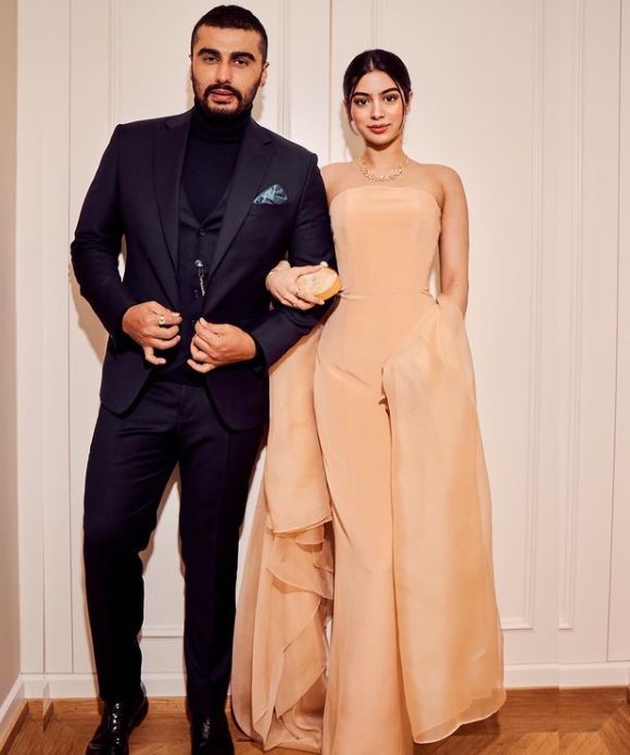 Khushi Kapoor and Arjun Kapoor