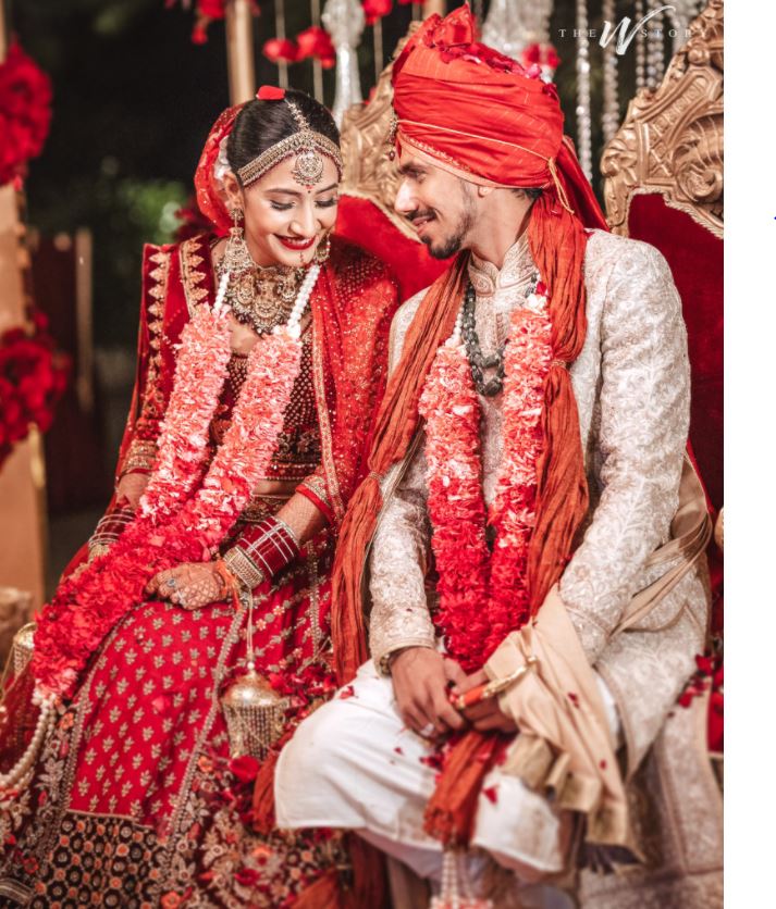 Yuzvendra Chahal and Dhanashree Verma