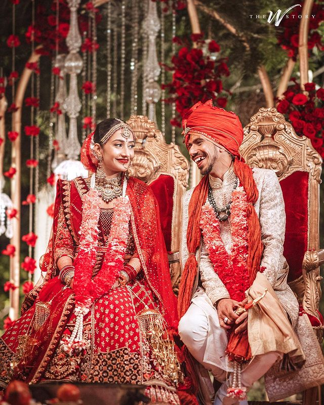 Yuzvendra Chahal and Dhanashree Verma