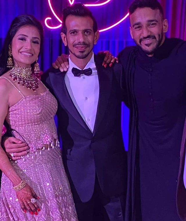 Yuzvendra Chahal and Dhanashree Verma