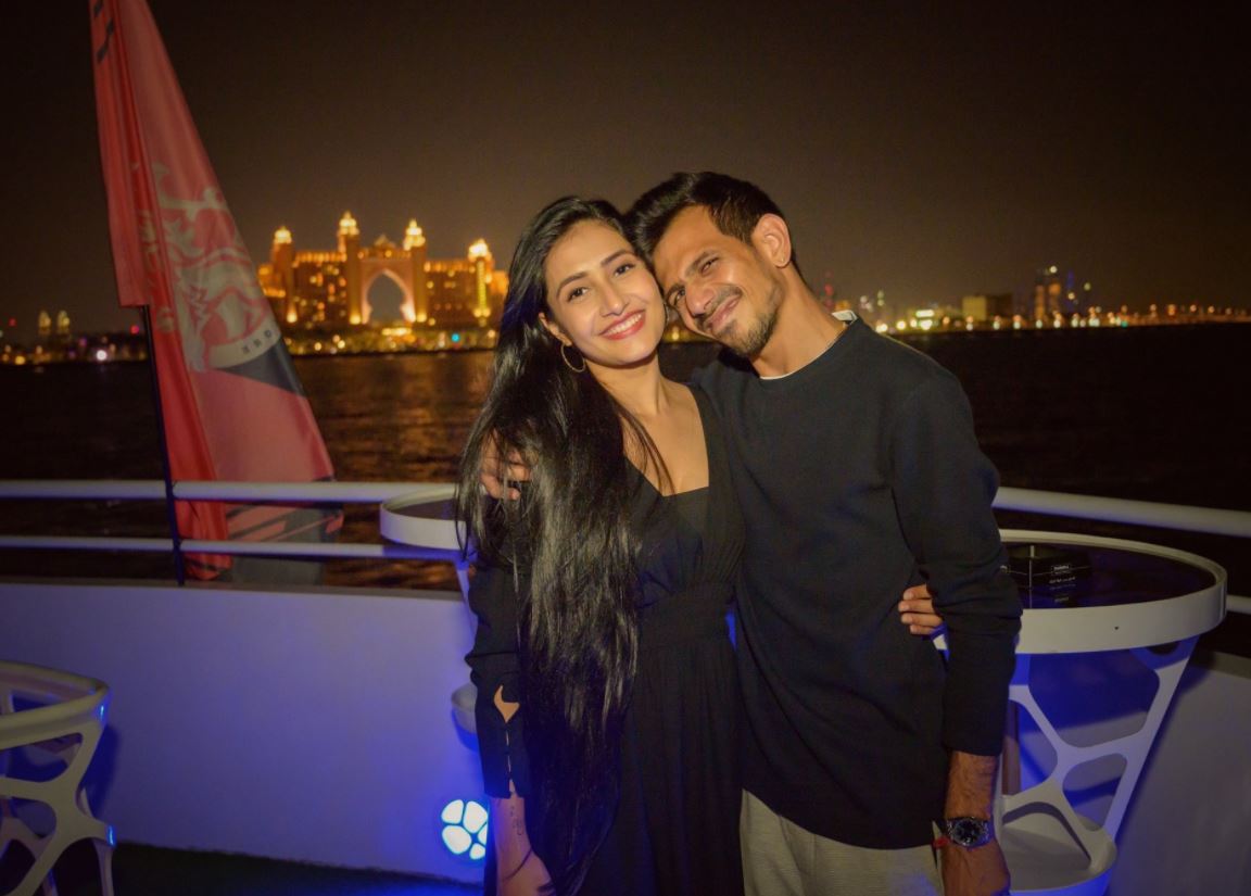 Yuzvendra Chahal and Dhanashree Verma