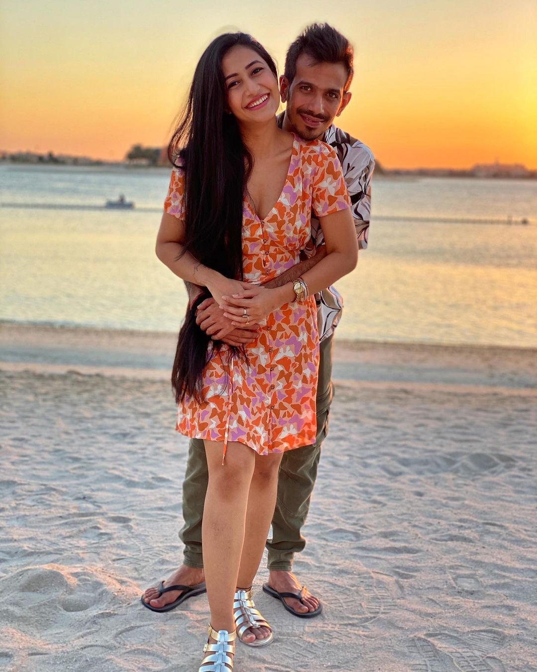 Yuzvendra Chahal and Dhanashree Verma