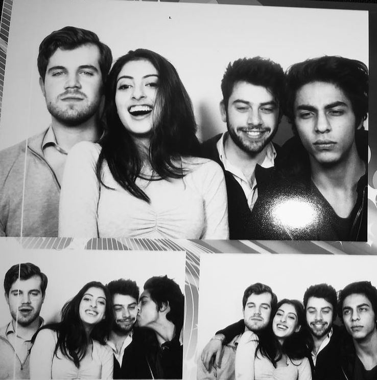 Navya Naveli Nanda and Aryan Khan